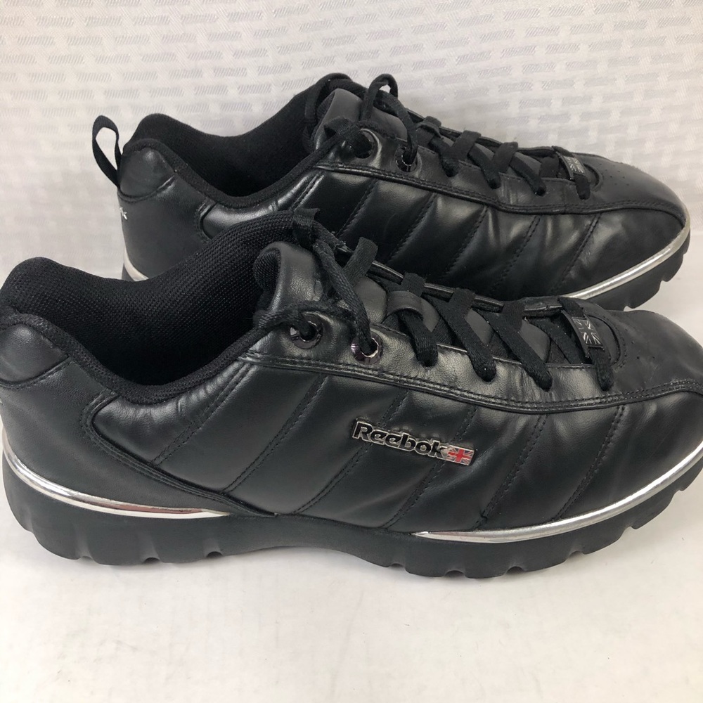 Black Reebok Basketball Shoes FLU 6-111717 SZ 10